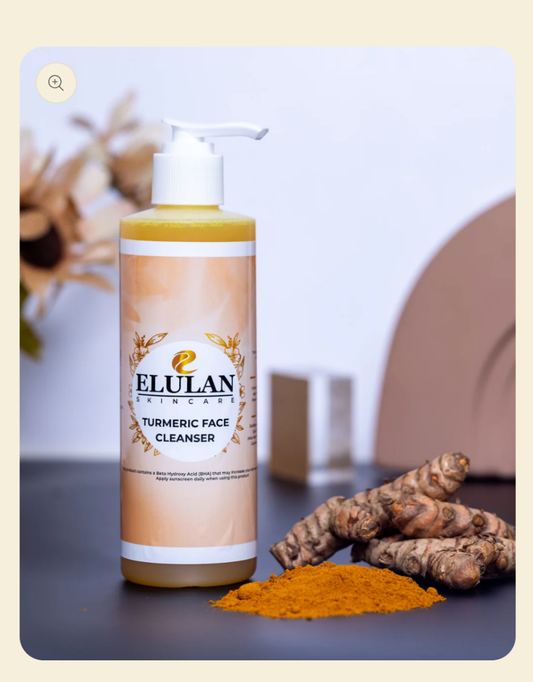 Turmeric Face Cleanser for Acne and Hyperpigmention